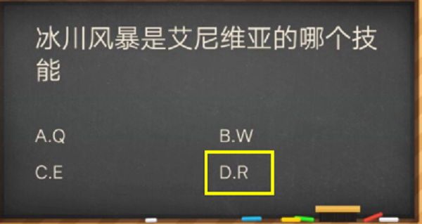 冰川风暴是艾尼维亚的哪个技能_掌盟晋级考试答案（图文）