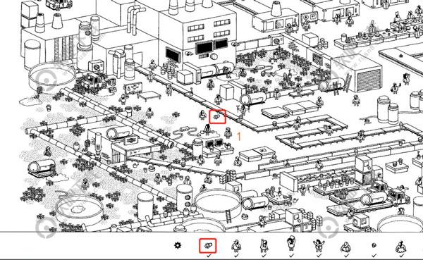 隐藏的家伙第五关工厂怎么过_隐藏的家伙第五关工厂图文攻略（图文）