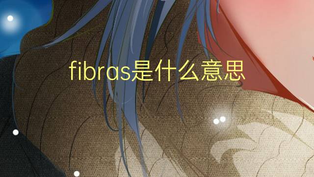 fibras是什么意思 fibras的翻译、读音、例句、中文解释