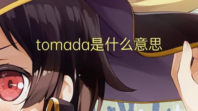 tomada是什么意思 tomada的翻译、读音、例句、中文解释