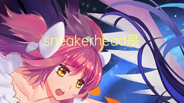 sneakerhead是什么意思 sneakerhead的翻译、读音、例句、中文解释