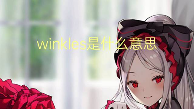 winkles是什么意思 winkles的翻译、读音、例句、中文解释