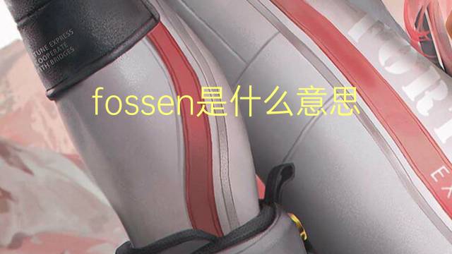 fossen是什么意思 fossen的翻译、读音、例句、中文解释