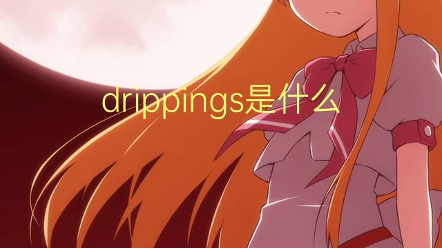 drippings是什么意思 drippings的翻译、读音、例句、中文解释