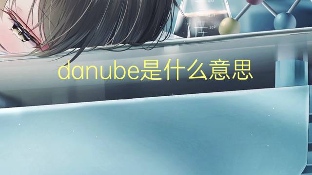 danube是什么意思 danube的翻译、读音、例句、中文解释