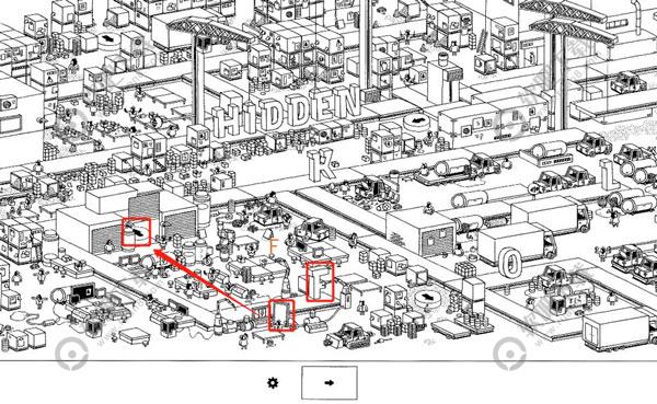 隐藏的家伙第五关工厂怎么过_隐藏的家伙第五关工厂图文攻略（图文）