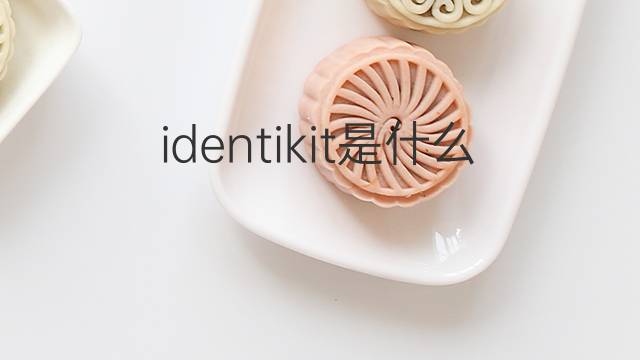 identikit是什么意思 identikit的翻译、读音、例句、中文解释