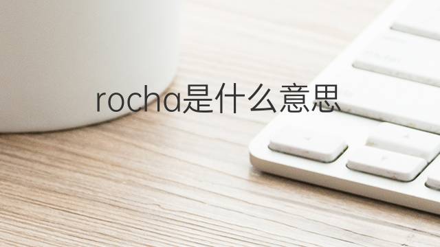 rocha是什么意思 rocha的翻译、读音、例句、中文解释