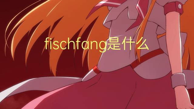 fischfang是什么意思 fischfang的翻译、读音、例句、中文解释