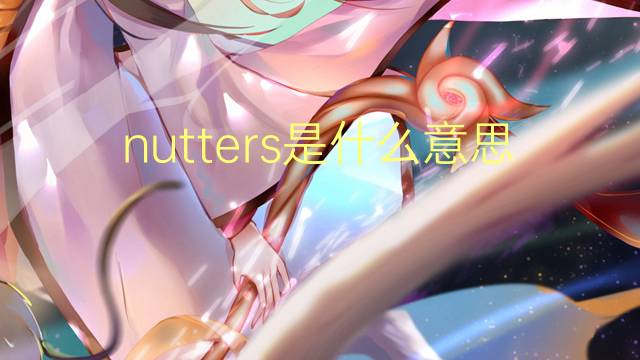 nutters是什么意思 nutters的翻译、读音、例句、中文解释