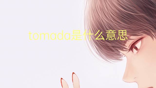 tomada是什么意思 tomada的翻译、读音、例句、中文解释