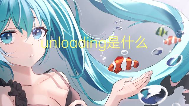 unloading是什么意思 unloading的翻译、读音、例句、中文解释