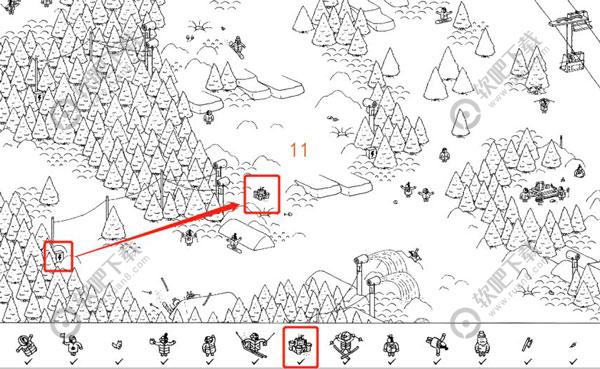 隐藏的家伙第四关雪地怎么过_隐藏的家伙第四关雪地图文攻略（图文）