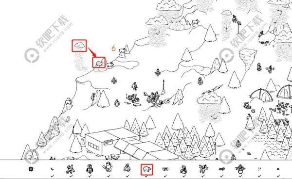 隐藏的家伙第四关雪地怎么过_隐藏的家伙第四关雪地图文攻略（图文）