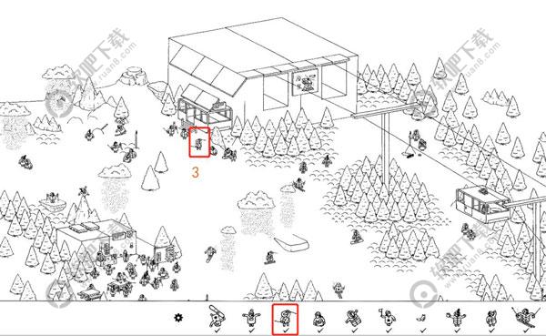 隐藏的家伙第四关雪地怎么过_隐藏的家伙第四关雪地图文攻略（图文）