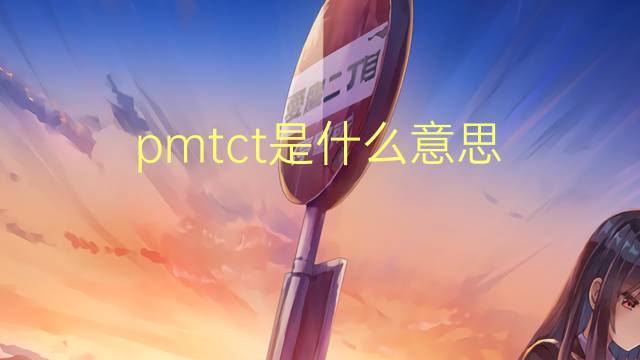 pmtct是什么意思 pmtct的翻译、读音、例句、中文解释