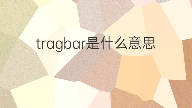 tragbar是什么意思 tragbar的翻译、读音、例句、中文解释