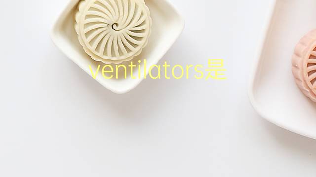 ventilators是什么意思 ventilators的翻译、读音、例句、中文解释