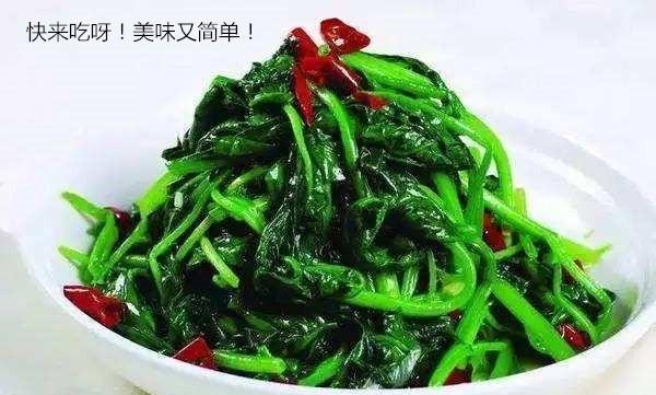 吃完菠菜牙齿很涩怎么办呀（家常炝菠菜菜谱做法大全）