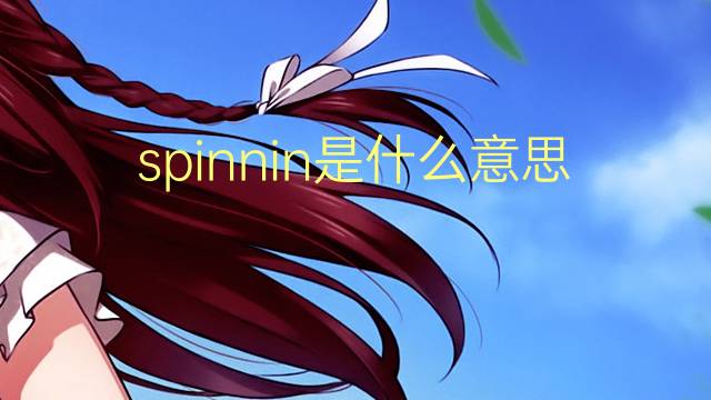 spinnin是什么意思 spinnin的翻译、读音、例句、中文解释