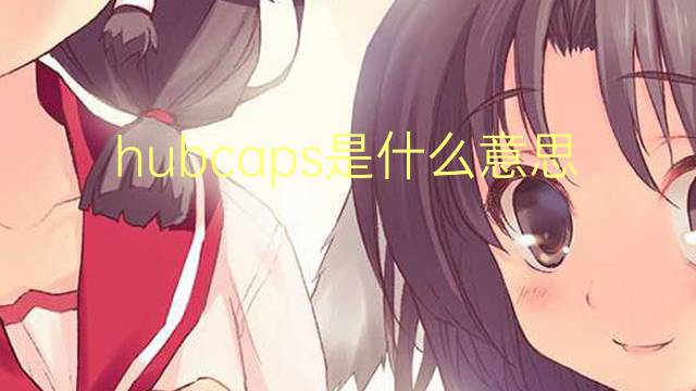 hubcaps是什么意思 hubcaps的翻译、读音、例句、中文解释