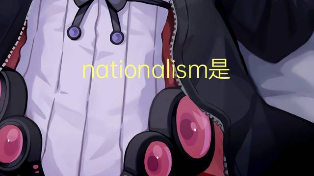 nationalism是什么意思 nationalism的翻译、读音、例句、中文解释