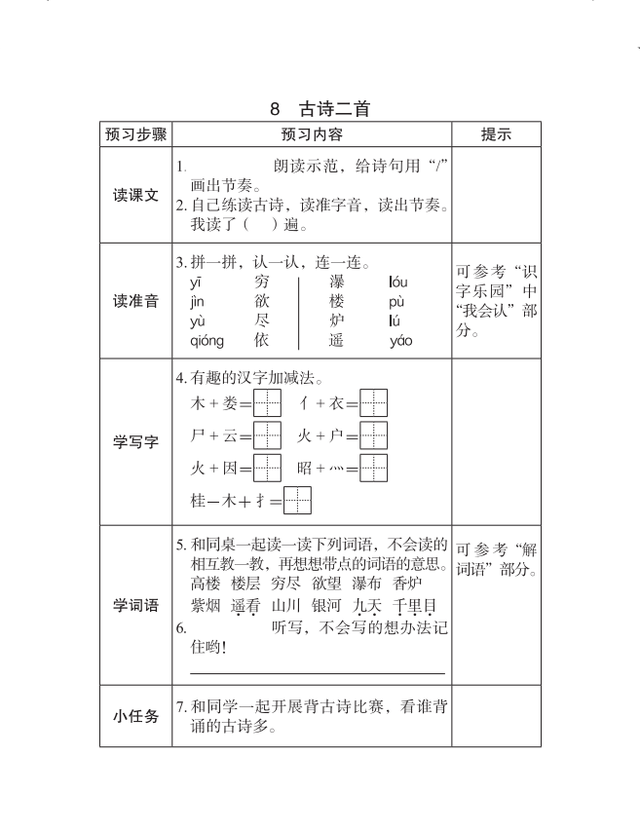 隐隐约约的反义词是什么（语文二年级上册近反义词大全）