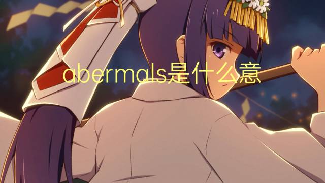 abermals是什么意思 abermals的翻译、读音、例句、中文解释