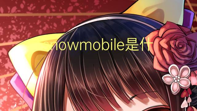 snowmobile是什么意思 snowmobile的翻译、读音、例句、中文解释