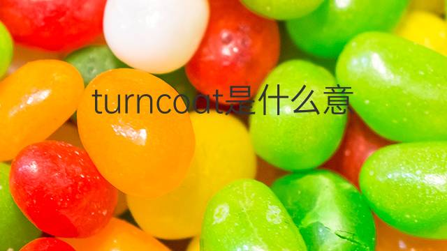 turncoat是什么意思 turncoat的翻译、读音、例句、中文解释