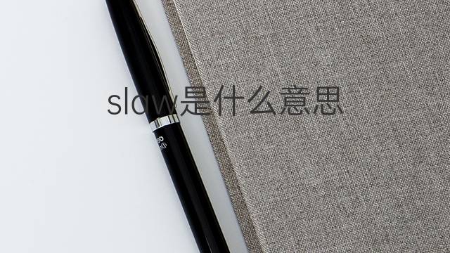 slaw是什么意思 英文名slaw的翻译、发音、来源