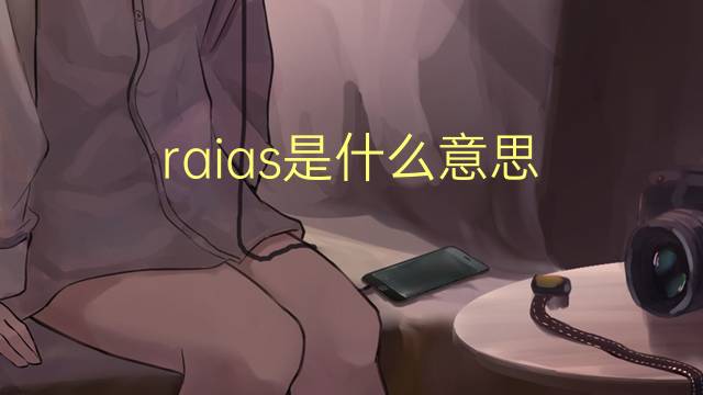 raias是什么意思 raias的翻译、读音、例句、中文解释