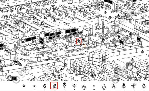 隐藏的家伙第五关工厂怎么过_隐藏的家伙第五关工厂图文攻略（图文）