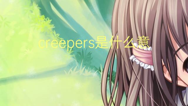 creepers是什么意思 creepers的翻译、读音、例句、中文解释