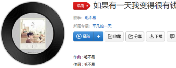 如果有一天我变得很有钱是什么歌_抖音如果有一天歌名、歌词分享（图文）