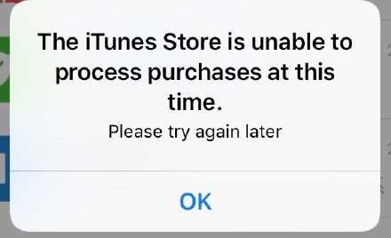 苹果手机弹出the itunes store is unable to process purchases at this time解决办法（图文）