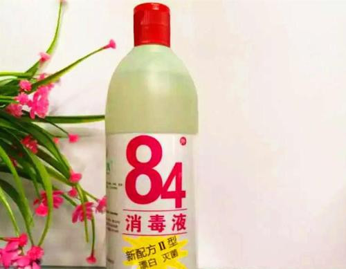 84消毒液可以擦家具吗