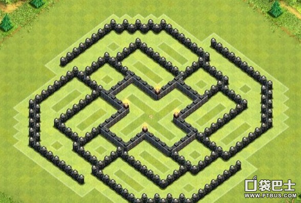 部落冲突(Clash of Clans)COC八本热门护本神阵分享（图文）