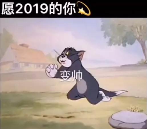 愿2019的你图片_愿2019的你抖音汤姆猫壁纸（图文）