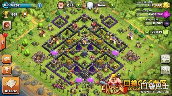 部落冲突(Clash of Clans)COC部落战专属九本阵推荐（图文）