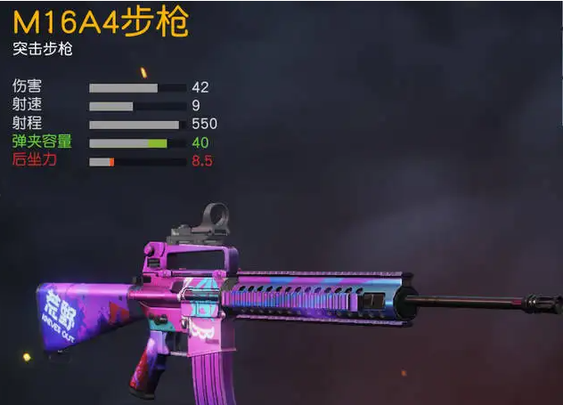 荒野行动m16A4测评