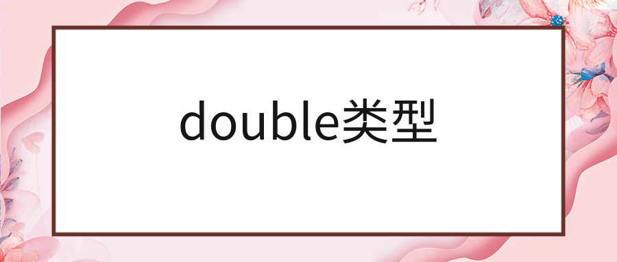 double类型